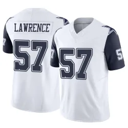 Youth Malachi Lawrence Dallas Cowboys No.57 Limited 2nd Alternate Vapor F.U.S.E. Jersey - White