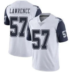 Youth Malachi Lawrence Dallas Cowboys No.57 Limited Color Rush Vapor Untouchable Jersey - White