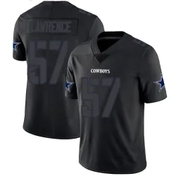 Youth Malachi Lawrence Dallas Cowboys No.57 Limited Jersey - Black Impact