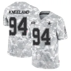 Youth Marshawn Kneeland Dallas Cowboys No.94 Limited 2024 Salute to Service Jersey - Arctic Camo