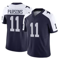 Youth Micah Parsons Dallas Cowboys No.11 Limited Alternate Vapor F.U.S.E. Jersey - Navy