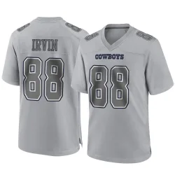 Youth Michael Irvin Dallas Cowboys No.88 Game Atmosphere Fashion Jersey - Gray