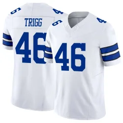 Youth Michael Trigg Dallas Cowboys No.46 Limited Vapor F.U.S.E. Jersey - White