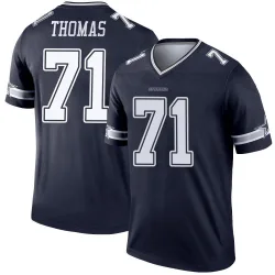 Youth Nathan Thomas Dallas Cowboys No.71 Legend Jersey - Navy