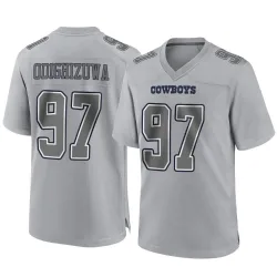 Youth Osa Odighizuwa Dallas Cowboys No.97 Game Atmosphere Fashion Jersey - Gray