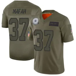 Youth Phil Mafah Dallas Cowboys No.37 Limited 2019 Salute to Service Jersey - Camo