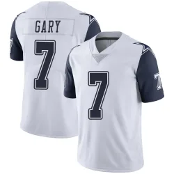 Youth Rashan Gary Dallas Cowboys No.7 Limited Color Rush Vapor Untouchable Jersey - White