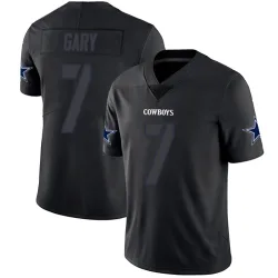 Youth Rashan Gary Dallas Cowboys No.7 Limited Jersey - Black Impact