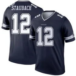 Youth Roger Staubach Dallas Cowboys No.12 Legend Jersey - Navy