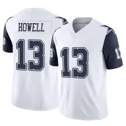 Youth Sam Howell Dallas Cowboys No.13 Limited 2nd Alternate Vapor F.U.S.E. Jersey - White
