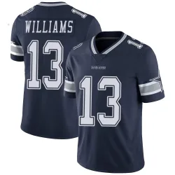 Youth Seth Williams Dallas Cowboys No.13 Limited Team Color Vapor Untouchable Jersey - Navy