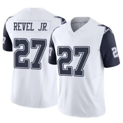 Youth Shavon Revel Jr. Dallas Cowboys No.27 Limited 2nd Alternate Vapor F.U.S.E. Jersey - White