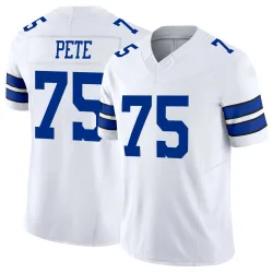 Youth Shiyazh Pete Dallas Cowboys No.75 Limited Vapor F.U.S.E. Jersey - White