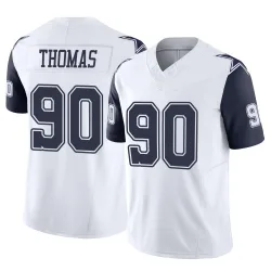 Youth Solomon Thomas Dallas Cowboys No.90 Limited 2nd Alternate Vapor F.U.S.E. Jersey - White