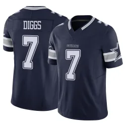 Youth Trevon Diggs Dallas Cowboys No.7 Limited Vapor F.U.S.E. Jersey - Navy
