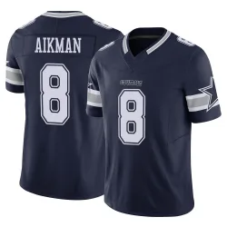 Youth Troy Aikman Dallas Cowboys No.8 Limited Vapor F.U.S.E. Jersey - Navy