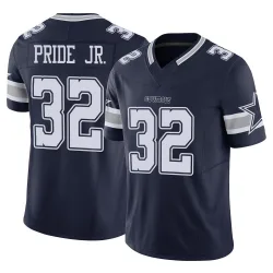 Youth Troy Pride Jr. Dallas Cowboys No.32 Limited Vapor F.U.S.E. Jersey - Navy